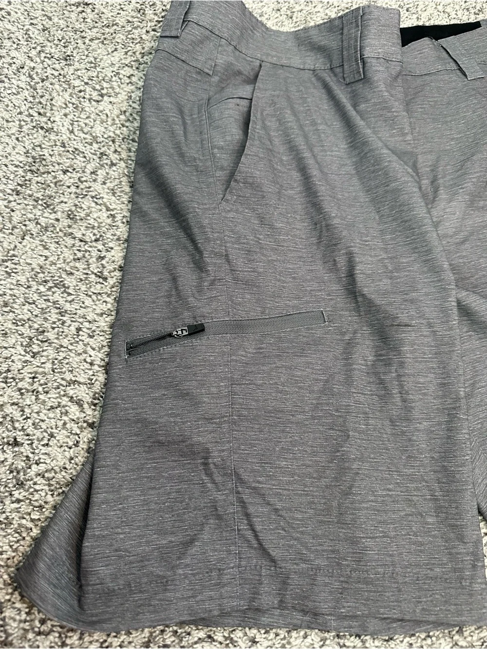 Hawke & Co Gray Flat-Front Men's Shorts